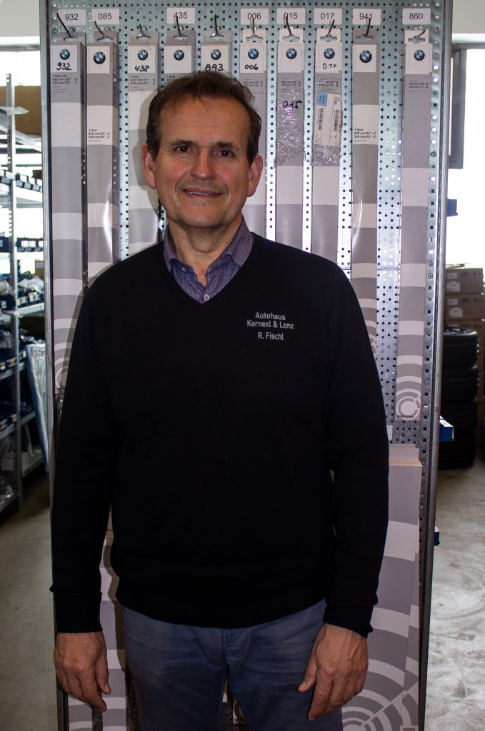 Porträt: Reinhold Fischl, Lagerist