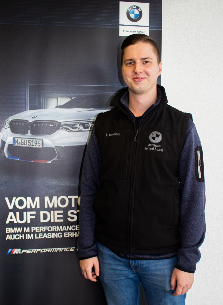 Porträt: Thomas Jarzombeck, Lagerist