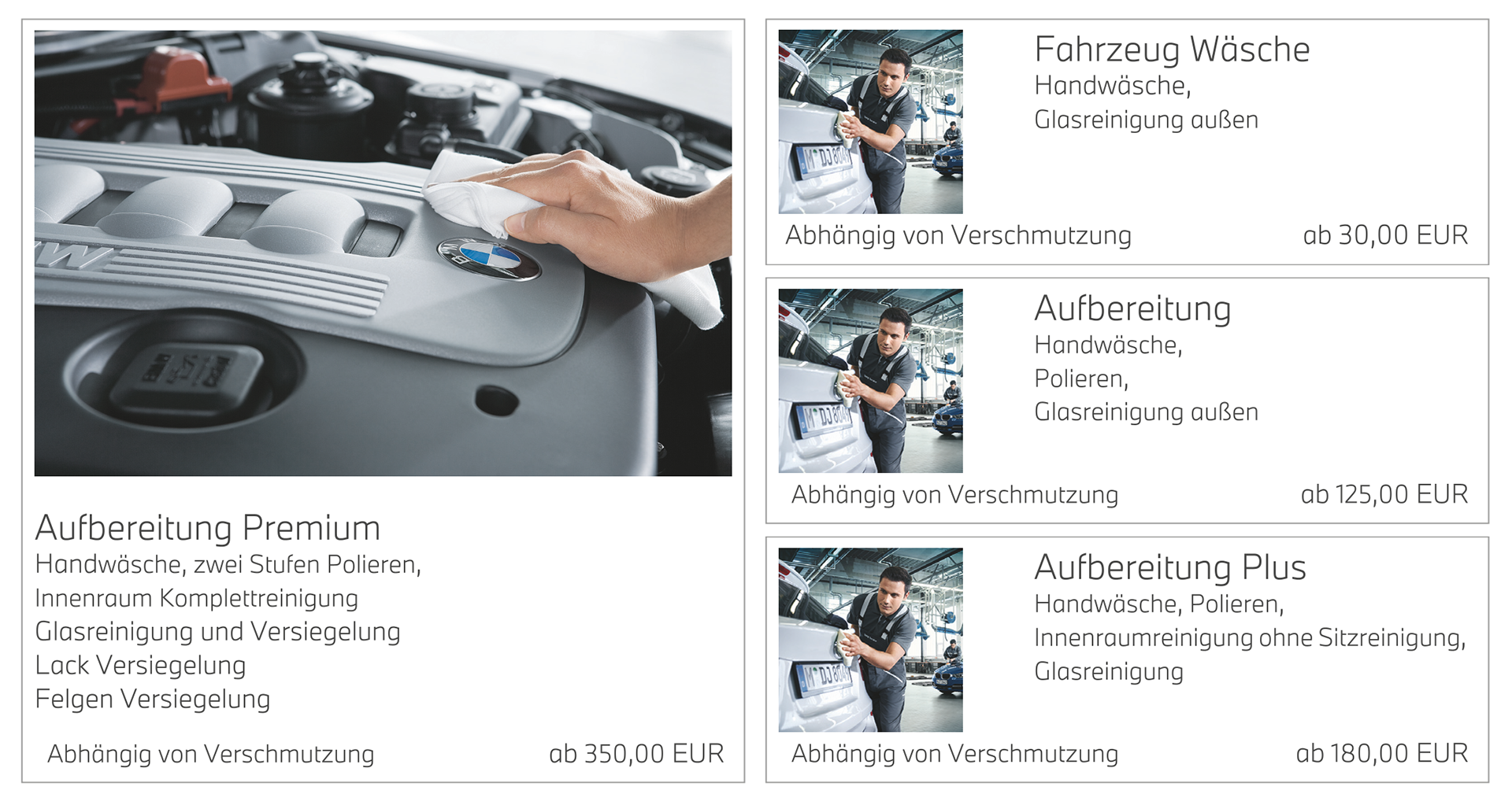 BMW & MINI Service – Symbolgrafik