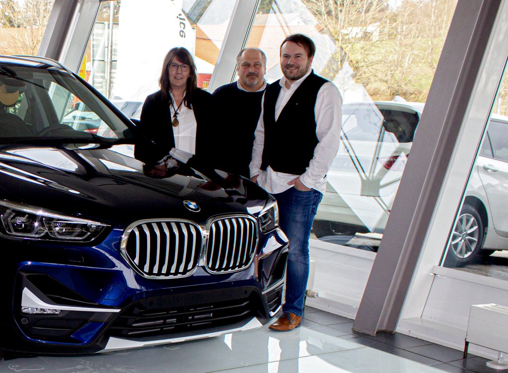 Geschäftsführer-Ehepaar Elke und Jürgen Lenz mit Sohn und Prokurist Oliver Lenz