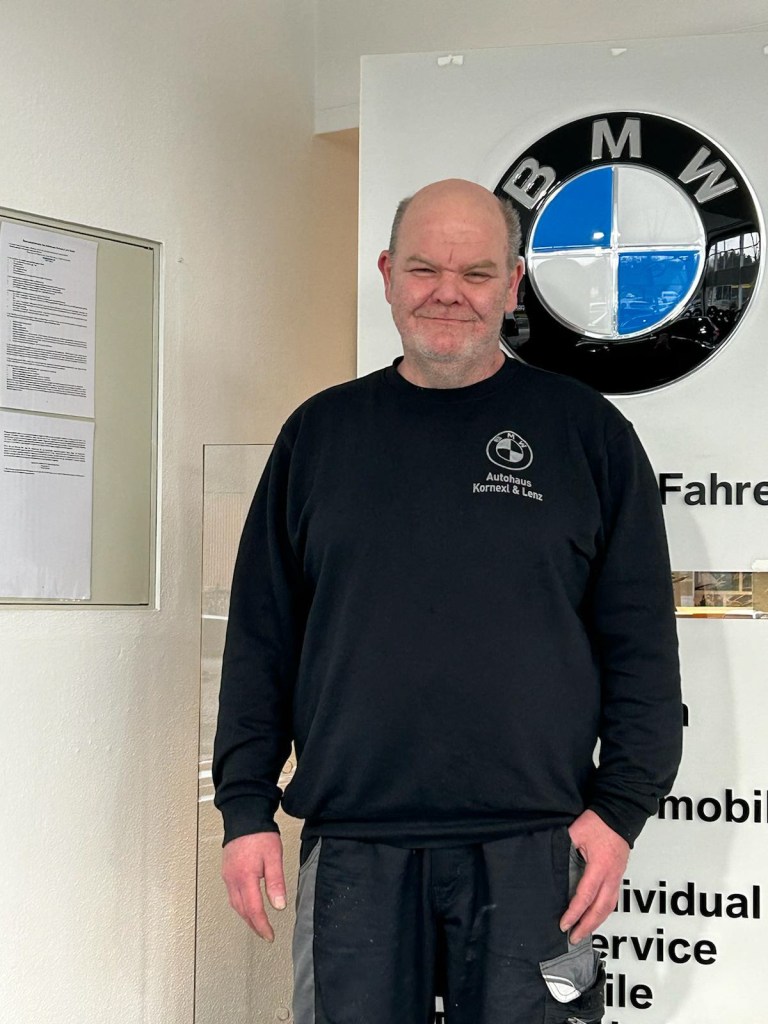 Porträt: Marco Seibold, Aufbereiter und Werkstatthelfer